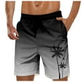 thumbnail image 1 of Men's Casual Shorts for Everyday Wear with Digital Printing Design and Versatile Beach Sports Styling, 1 of 4