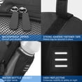 thumbnail image 3 of Saddle Bag with Water Bottle Pocket Waterproof Bike  Bag Reflective Cycle Rear  Post Bag with Kettle Pouch Large Capacity Tail Rear Bag  Road Bike Bag, 3 of 7