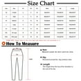thumbnail image 2 of Admvng Women's Pants Solid Color Cotton and Linen Zipper Elastic Waist Loose Casual Wide Leg Pants XS-3XL, 2 of 6