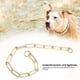 thumbnail image 3 of Cadena Para Perros, Cuerda De Tracción Para Mascotas, Cadena De Estrangulamiento Para Perros De Alta Resistencia De Metal Para Perros M L Para Estrangulador De Entrenamiento Para, 3 of 8