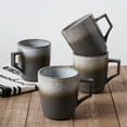 thumbnail image 2 of Stone Lain Vince Rustic Stoneware Dinnerware Set, Service for 4, Grey, 2 of 6