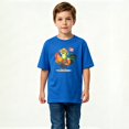 thumbnail image 2 of Boys Graphic T-Shirt Puerto Rico Flag Frog Coqui Rooster Pride Kids Tees 100% Cotton Tops Ages 4-13Y, 2 of 4