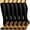 10-Black, variant on 6-Pair Knee-High Moisture-Wicking Socks, Trendy Colorful Striped Athletic Socks for Men & Women, Soft Breathable Sports Leg Wear