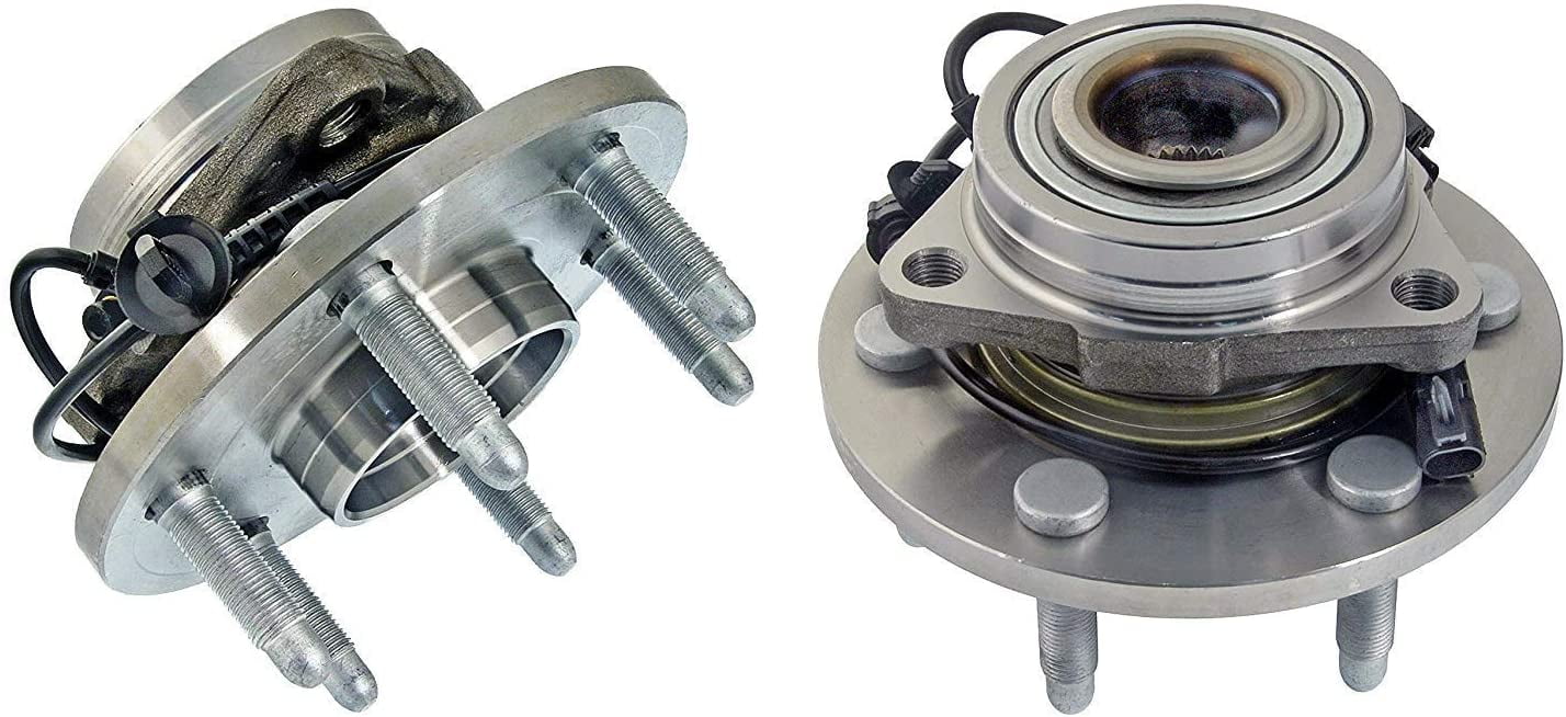 Pair 2 Front Wheel Bearing and Hub Assembly for 20072014 GMC Yukon