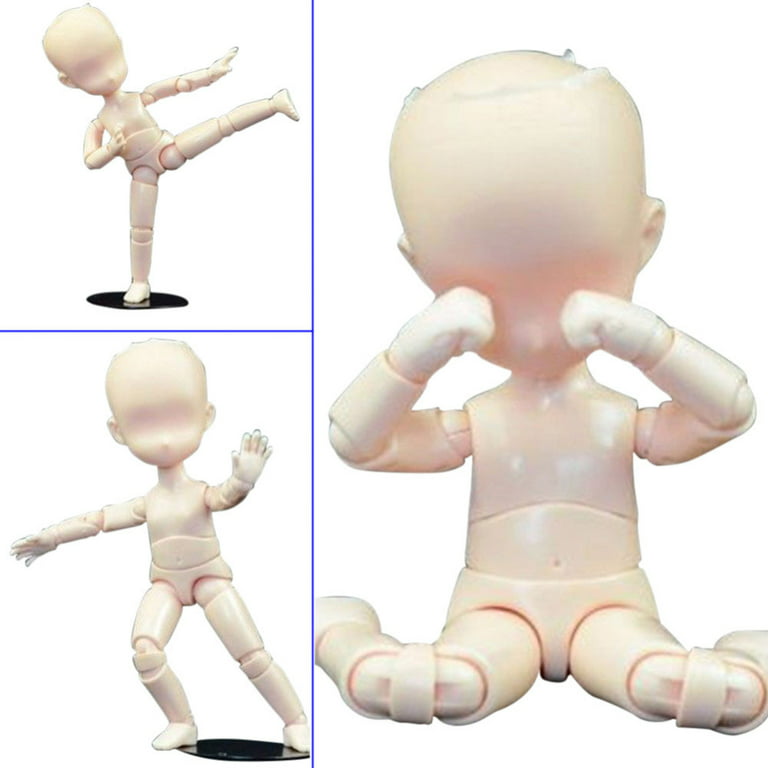 Body-Chan Body Kun Figure Drawing Mannequin for Artists PVC Body Kun and  Body Chan Set Action Figure Model Drawing Figure SHF - AliExpress