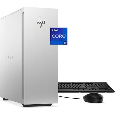 HP Envy Gaming Desktop PC, Core i9-12900, 64GB, 2TB SSD, GeForce RTX 3070, Silver