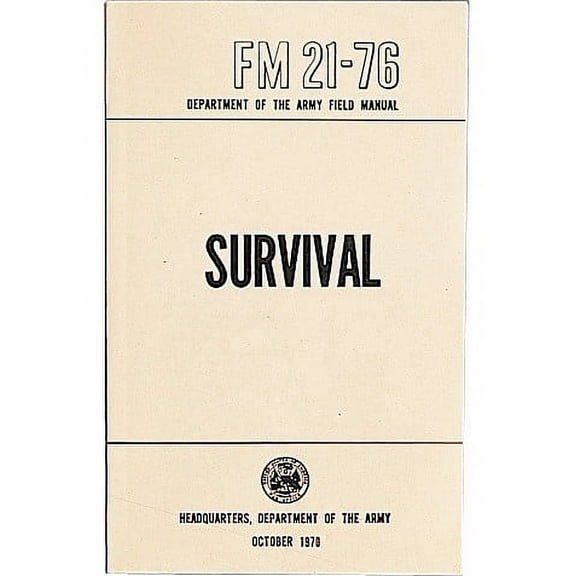 Rothco FM 21-76 Survival Manual [Paperback]