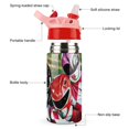 thumbnail image 3 of Power Rangers Stainless Steel Insulated Water Cup for Boys Girls Leakproof Water Bottle with Flip-Flop Lid, 3 of 8