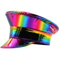 thumbnail image 2 of Accesorios de vestuario de sombrero de para la fiesta de baile Halloween Stage Performance Multicolor, 2 of 8