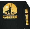 thumbnail image 4 of Star Wars Men's The Mandalorian Silhouette Scene Pullover Hoodie (XL), 4 of 4