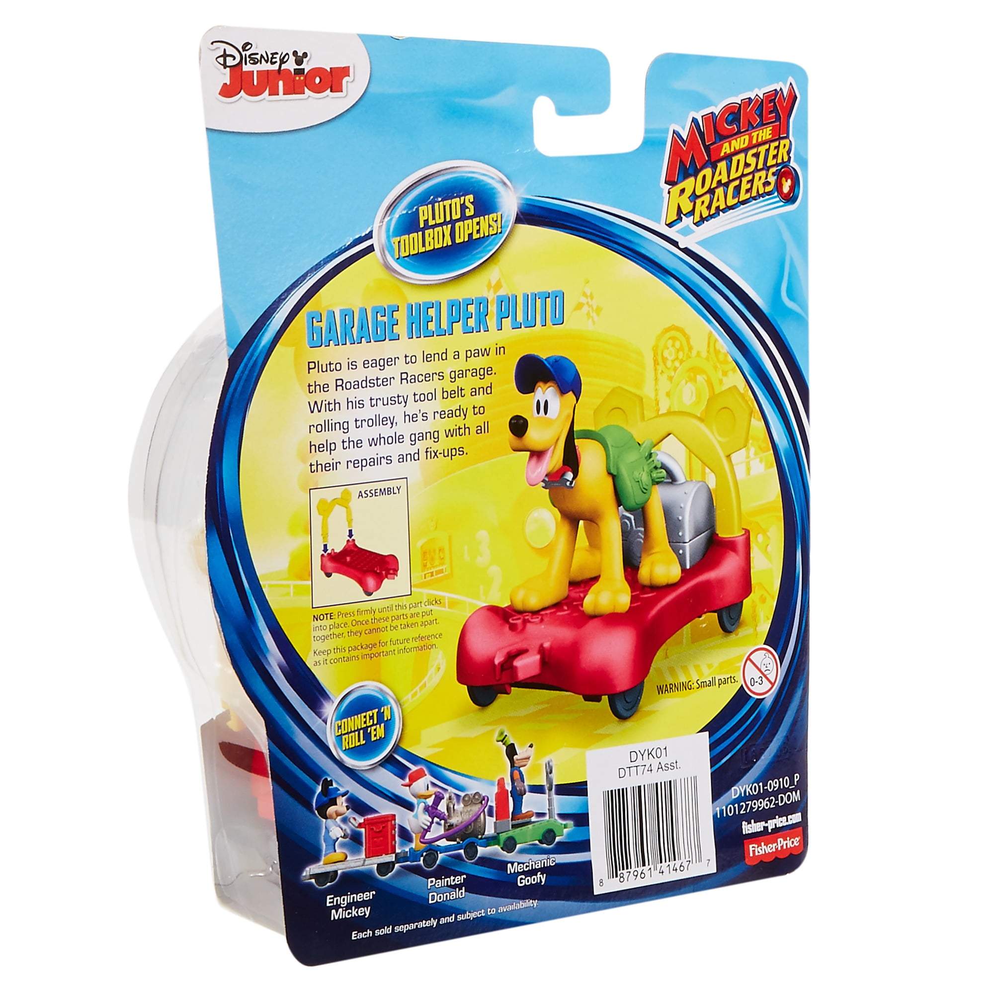 Disney Mickey and the Roadster Racers Garage Helper Pluto