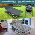thumbnail image 5 of 2 Pack 28" Folding Bed with 3.3 Inch 2 Sided Mattress & Carry Bag for Adults & Kids, Camping Cot, Sleeping Cot, Folding Guest Bed, Supports 880 Lbs, 5 of 12