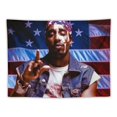 thumbnail image 5 of COMIO  Hip Hop Rapper Tapestry USA Cool Wall Decor Indoor Decor, 5 of 7