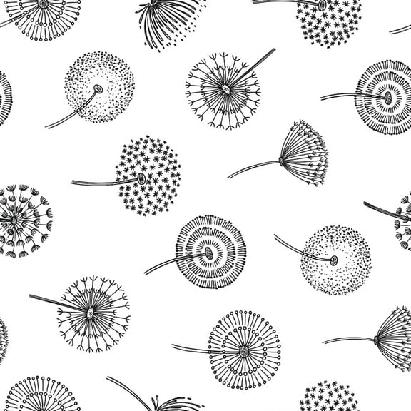 Tizuqe Dandelions Clear Silicone Stamp for DIY Invitation Card Scrapbooking Paper Craft