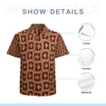 thumbnail image 7 of High Quality Hawaiian Shirts for Men Short Sleeve Aloha Beach Shirt Floral Summer Casual Button Down Shirts Blouses QY8YVH, 7 of 7