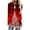 #1-Red, variant on Tunic Tops for Women Long Sleeve Floral Casual Shirts Christmas Tree Print Pullover Blouse