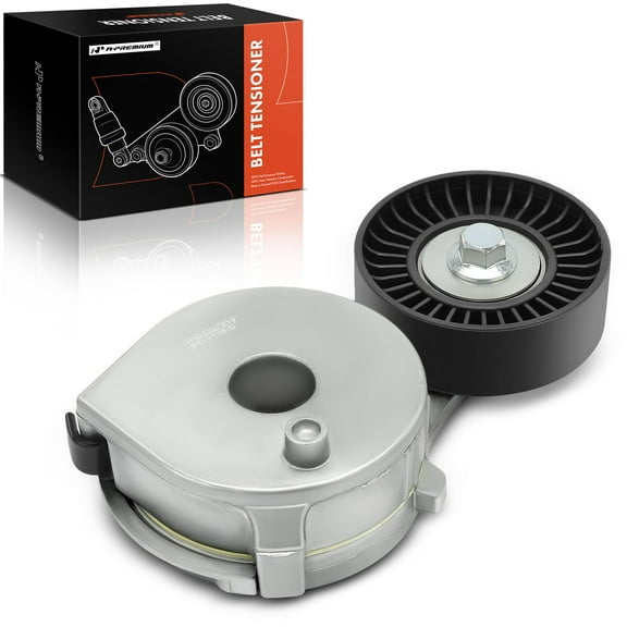 A-Premium Belt Tensioner Assembly with Pulley Compatible with Chevrolet S10 Pickup 1998-2003 Isuzu Hombre 1998-2000 GMC Sonoma 1998-2003 L4 2.2L