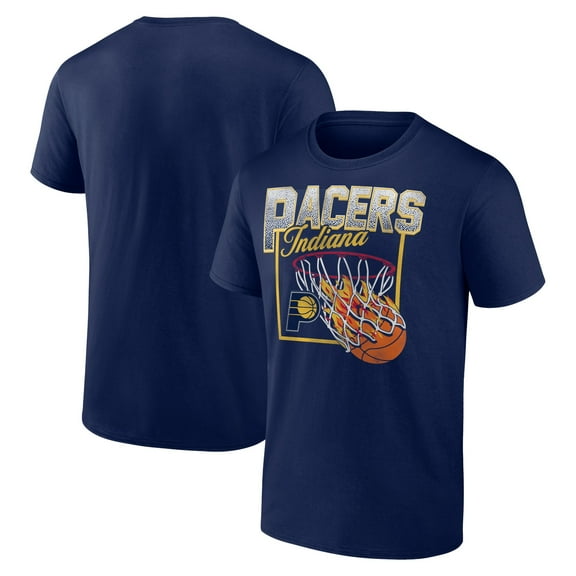 Men's Navy Indiana Pacers Alley Oop T-Shirt