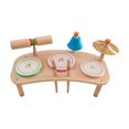 thumbnail image 2 of Fiocias Children's Drum Set with Cymbals, Drum Set, Gift Idea for Children, Promotes Fine Motor Skills, Hand-eye Coordination, Educational Toy, Musical to, 2 of 8