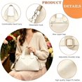 thumbnail image 5 of Sunyuer Crossbody Bags for Women Vegan Leather Top Handle Bag Trendy Handbags with Adjustable Strap, 5 of 7