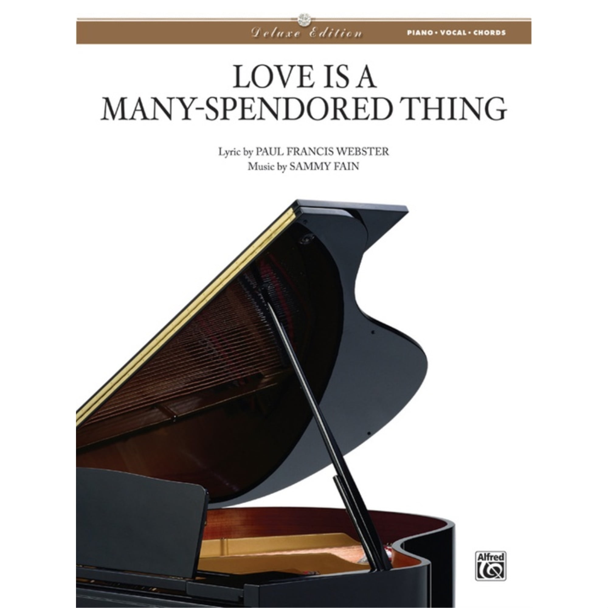 Love Is A Many Splendored Thing Music By Sammy Fain Lyric By Paul Francis Webster Walmart Com Walmart Com