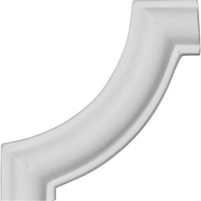 Ekena Millwork PML03X03TR 3.12 In. W X 3.12 In. H Architectural Traditional Panel Moulding Corner