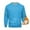 Sky Blue, variant on Dovford Mens Fashion Warm Fleece Crewneck Sweatshirt Thick Sherpa Lined Pullover Tops