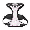 thumbnail image 5 of Picia Breast Cancer Awareness (4) No-Pull Dog Harness Reflective Front Clip Vest with Handle,Step-in Air Dog Harness,Adjustable 2 Metal Rings 4 Buckles,Easy to Put on & Take Off Large, 5 of 9