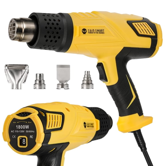 Pistola de Calor SainSmart 1800W Temperatura Variable 50-650°C 110V