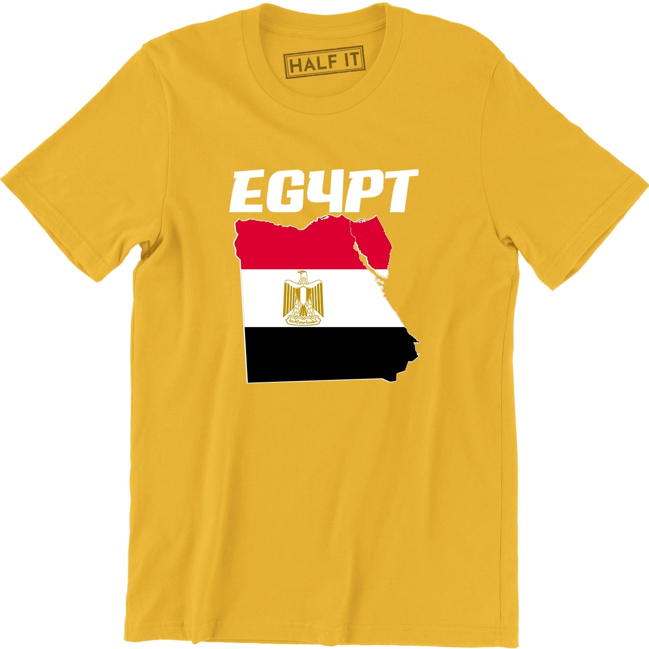 Egypt flag Men's Top City Map Eagle Of Saladin Great Special Tricot T