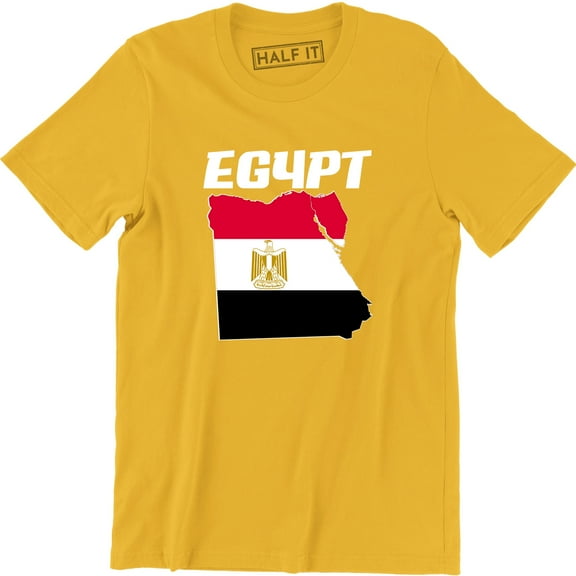 Egypt flag Men's Top City Map Eagle Of Saladin Great Special Tricot T-Shirt