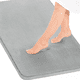 thumbnail image 3 of Tapete Baño Antideslizante Absorbente Memory Foam 2 Piezas Xtellar gris, 3 of 3