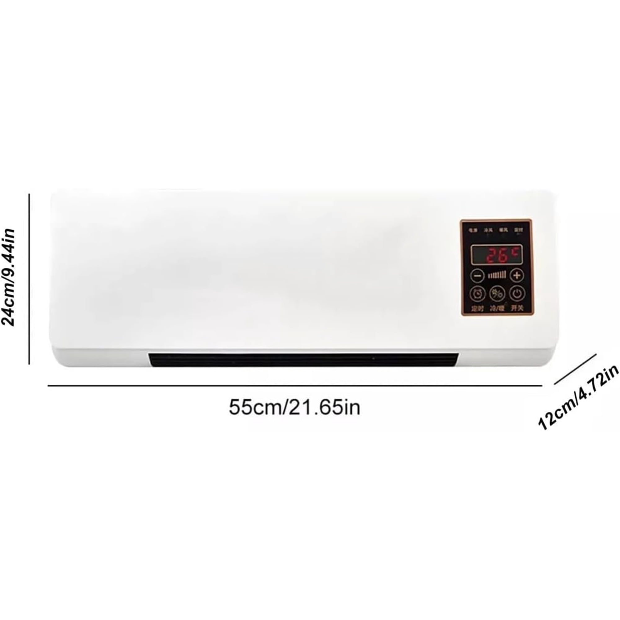 2025 New Climafy Air Conditioner, Split Max Air Conditioner, Climafy Portable AirConditioner, Wall Mount Ac Unit, Mini Wall Mounted Airconditioner (Flower, 110V)