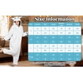 thumbnail image 7 of GOBWCOT Adult Onesies Pajamas Dragon Jumpsuits One Piece Cosplay Cartoon Costume for Halloween Christmas Party Outfits, 7 of 7