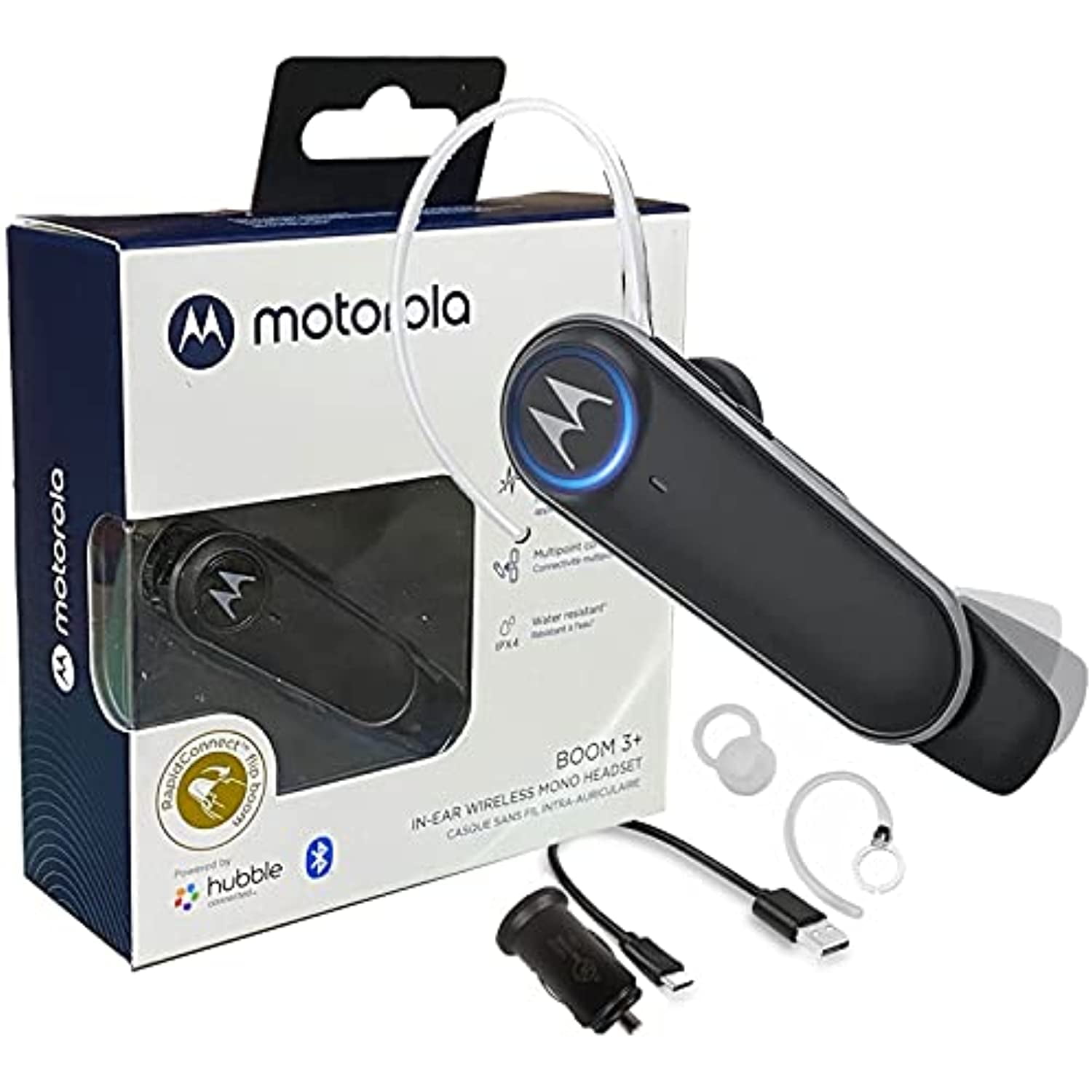 Motorola Boom 3+ HD Flip Bluetooth WaterResistant Durable Wireless
