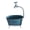large blue, variant on Retros Styles Iron Plant Pots With 3D Faucet Elevated Stand Home Gardening Plant Container For Flowers Indoor Outdoor