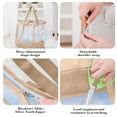 thumbnail image 4 of Travel Carrier, Transparent Nylon Mesh Cats Bag Portable Pet Bag Foldable Handheld Cats Bag for Indoor Cats Small Medium Large, 4 of 6