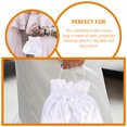 thumbnail image 5 of Yuangui 2pcs Bridal Wedding Money Bag Gift Bag Bridal Handbag Bridal Satin Flower Decorated Bag, 5 of 10