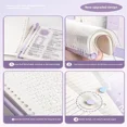 thumbnail image 4 of Cuaderno tamaño A5, 120 páginas, tapa blanda, transparente - para escribir y tomar notas., 4 of 4