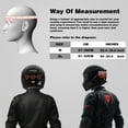 thumbnail image 3 of Innovation Works Full Face Motorcycle Helmet DOT Approved with Programmable LED Display and USB Charging,ABS Bike Motorcycle Helmet for Adults, 3 of 8