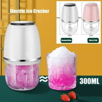 Electric Ice Crusher Multipurpose Ice Grinder Ice Crushing Machine - Pink