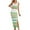 Green, variant on 2 Piece Sets for Women Crochet Beach Cover Up Set Knit Square Neck Short Sleeve Crop Top Bodycon Long Skirt Tow Piece Outfits