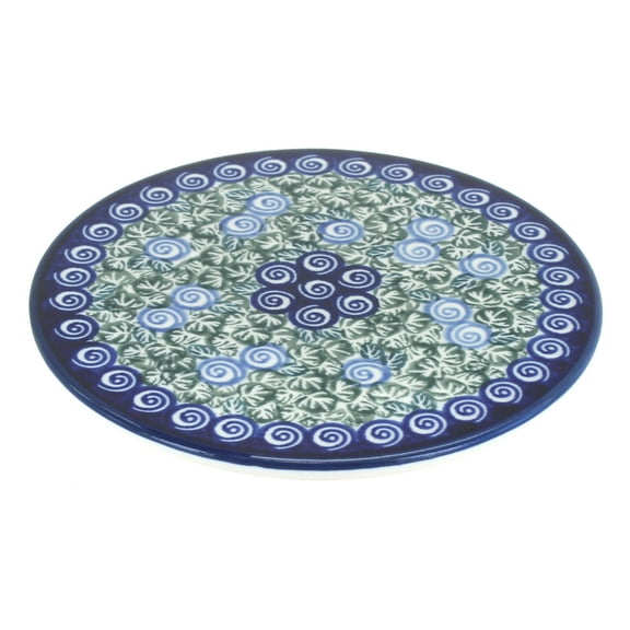Zaklady Blue Rose Polish Pottery 1012  Trivet Seaside Swirl
