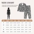 thumbnail image 4 of Fotbe Snake Pattern Long Sleeve Pajama Set for Women,Sleepwear Set,2-piece Loungewear Set,Soft PJs Comfy Nightwear with Pockets -XX-Large, 4 of 7
