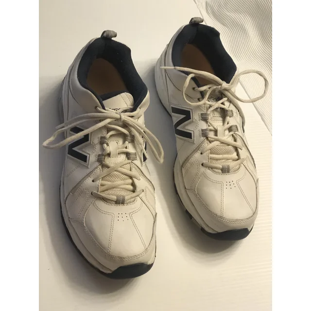 $32 DEAL New Balance Mens 14 D White Sneakers ? NEW w/o Box ? $6 Postage Deal