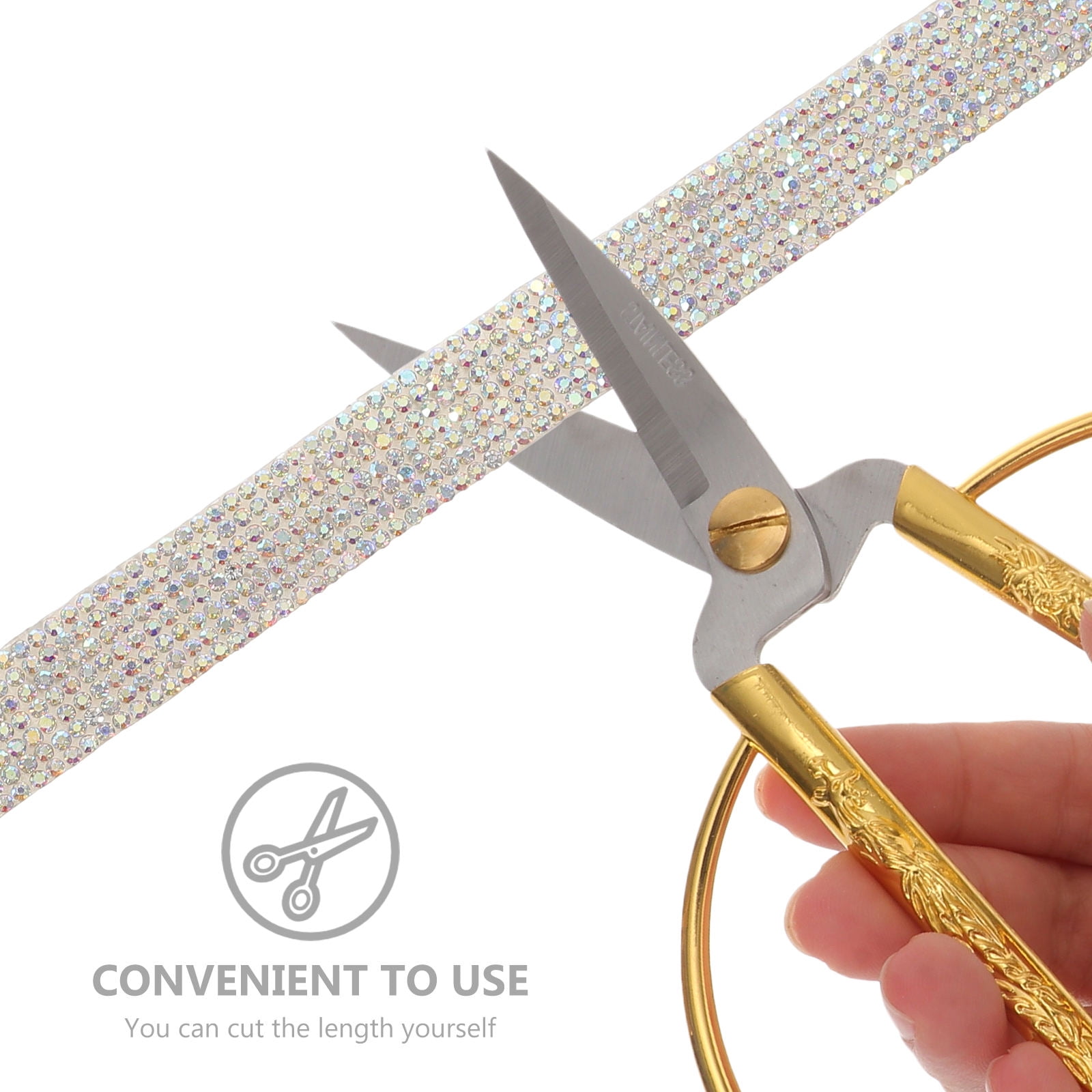 RENACLIPY Self-Adhesive Crystal Rhinestones for Crafts and Decor, Strong , Assorted Colors, Ideal for Embellishments