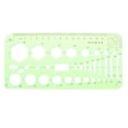 thumbnail image 1 of 23 Styles Ruler Durable K Resin Military Drawing Furniture Construction Architect Template Drafting Ruler Stencil Measuring Tool 23, 1 of 6