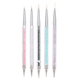 thumbnail image 1 of Plumas del trazador de líneas del arte del clavo Irfora 5 PCS Nail Art Liner Pen UV Gel Painting Nail Design Brush Pen Nail Dotting Drawing Pen 5 // 7/9/11 / 13mm Irfora Plumas del trazador de líneas del arte del clavo, 1 of 7