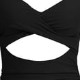 thumbnail image 6 of HYwys Women s One Piece Swimsuits Tummy Control Cutout High Waisted Bathing Suit Wrap Tie Back One Piece Swimsuit, 6 of 7