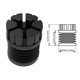 thumbnail image 3 of For X1C P1S Anti Vibration Feet Anti-slip Silicone Shock,A, 3 of 5